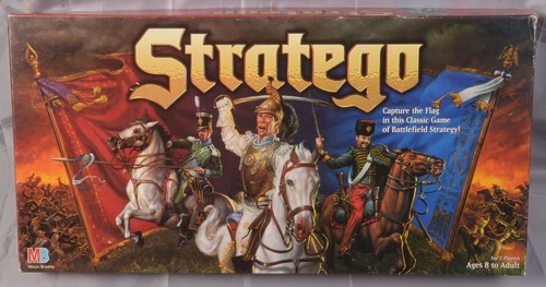 Stratego Board Game Milton Bradley 1996 Capture The Flag 100% Complete Vintage