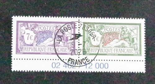 France 2026 - 100 years Merson type - Used.