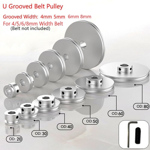 Courroie Rainurée En U Courroie PU Entraînement Disques Rainures Largeur 5/6/8 M - Foto 9