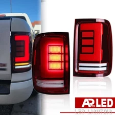 Pair LED Tail Lights For VW Amarok V6 2010-2021 LED Rear Brake Stop Lamps LH+RH