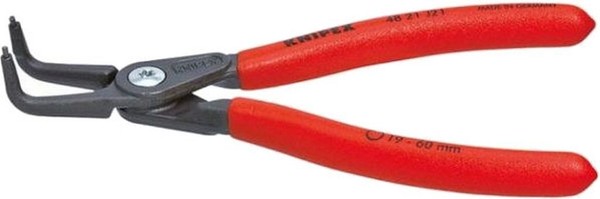 Knipex PräZisions-Sicherungsringzange 130 Mm Abgewinkelt FüR Innenringe 4821J11-image