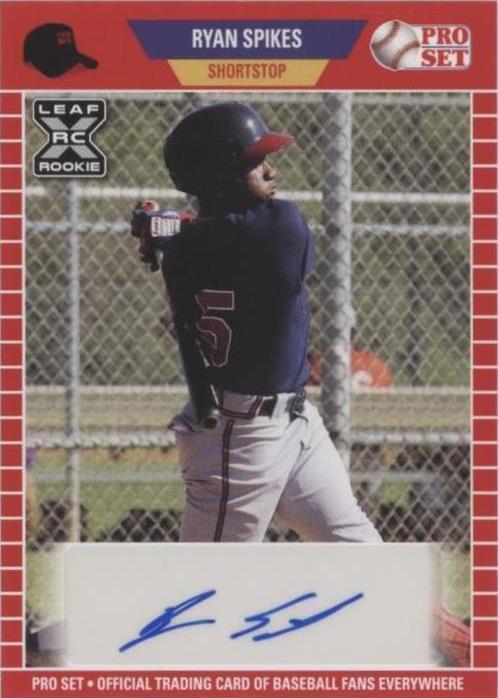 2021 Leaf Pro Set Baseball Blaster - Ryan Spikes #PS-RS3 - 1 of 1
