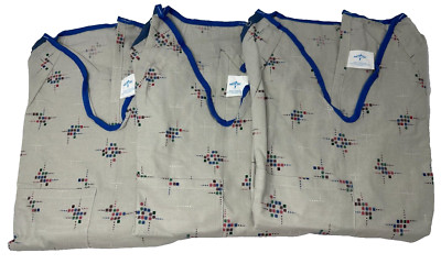 NEW 3 Pack - Hospital Gown IV Snap Sleeves - One Size Fits Most (Small - 2XL)