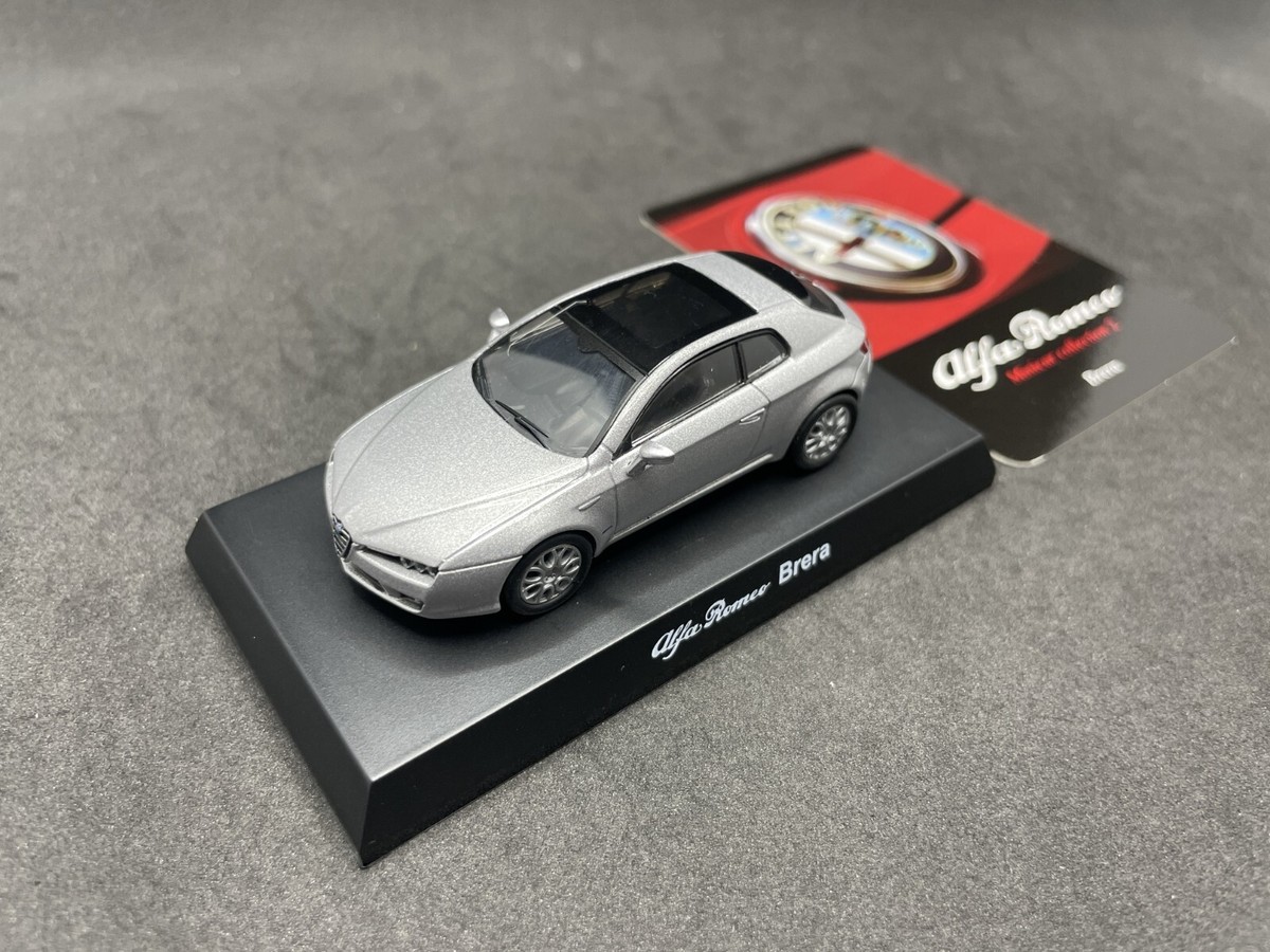 Kyosho 1/64 Alfa Romeo collection2 Brera Silver diecast