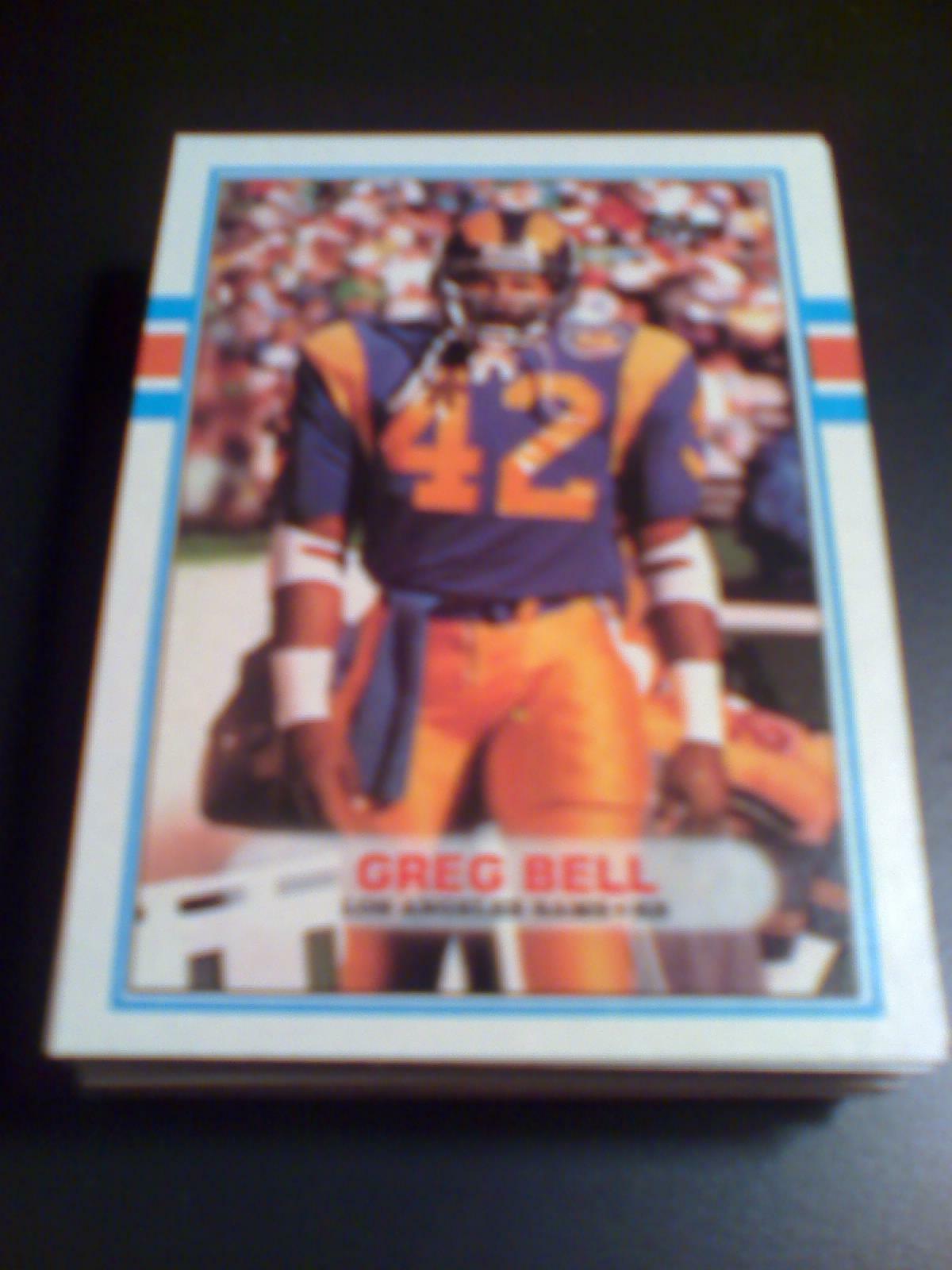 1989 Topps #127 GREG BELL LOT OF (10)