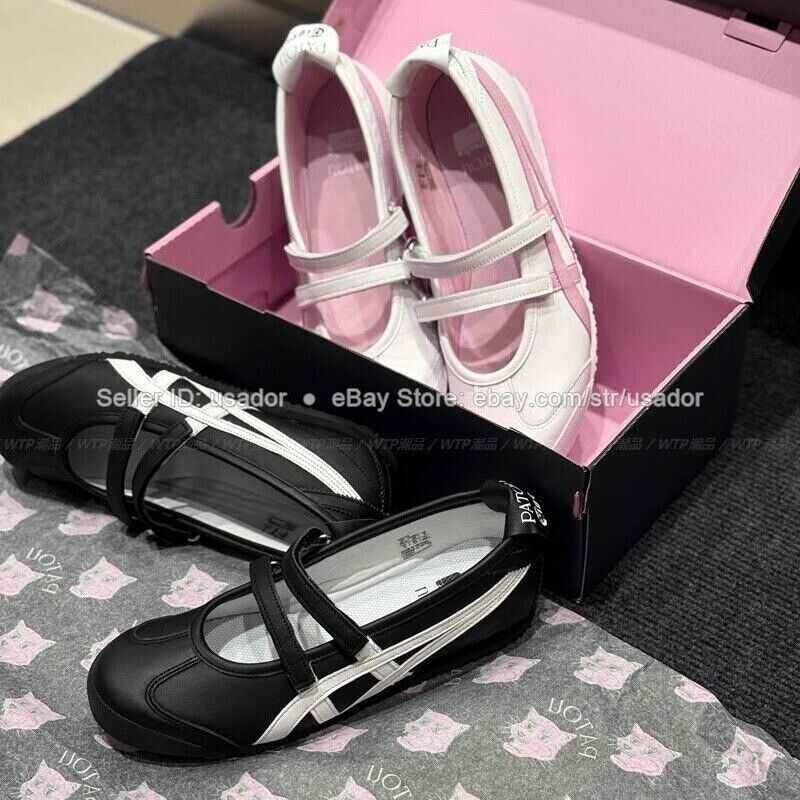 Patou x Onitsuka Tiger Mexico 66 Sneakers Black/White Patou x Onitsuka Tiger Mexico 66 Sneakers Black/White