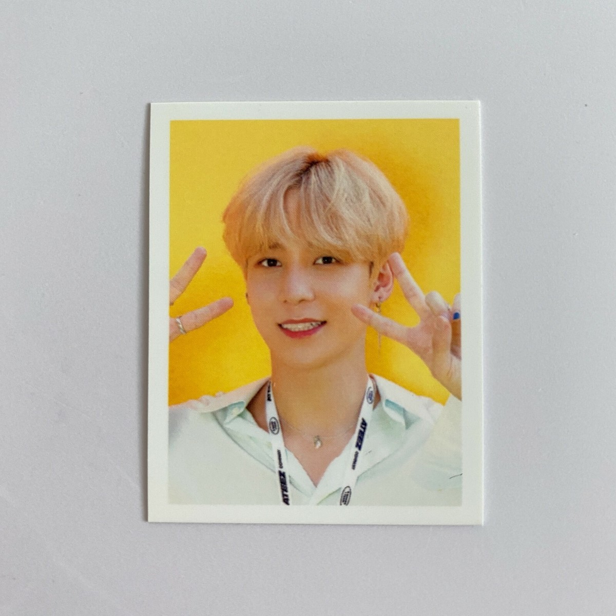ATEEZ X SUBK SHOP MD 'ZERO: FEVER PART.2' ID PHOTO PHOTOCARD ATEEZ X SUBK SHOP MD 'ZERO: FEVER PART.2' ID PHOTO PHOTOCARD