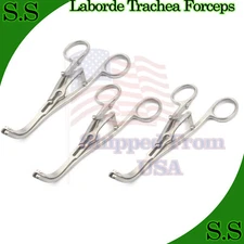 3 LABORDE TRACHEA DILATOR Forceps 5.5 ENT SURGICAL OB/GYN