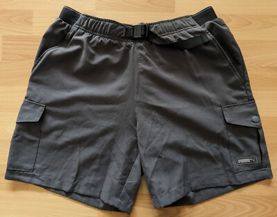 Puma Shorts Laufshorts Sportshorts Crossfit Outdoor Hiking grau L Herren