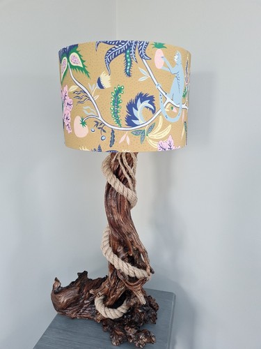 Wooden Rustic Lamp