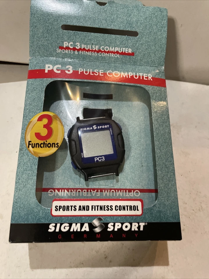 Sigma Sport PC 3 Pulse Computer Optimum Fatburning Monitor Watch NO WRIST BAND - Image 3 of 4