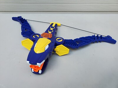 Nerf Power Rangers Beast Morphers Beast-X King Mega Bow Ages 8+ Toy Blaster Gun