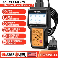 Foxwell NT650 Elite Bi-directional Car OBD2 Scanner Diagnostic ABS SRS EPB Reset