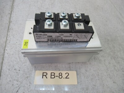 INFINEON Eupec DDB6U205N16L Netz-Dioden Modul mit Kühlkörper