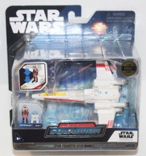Star Wars Micro Galaxy Squadron Chase 1 of 5000 Luke R2-D2 X-Wing 0128 NIB New
