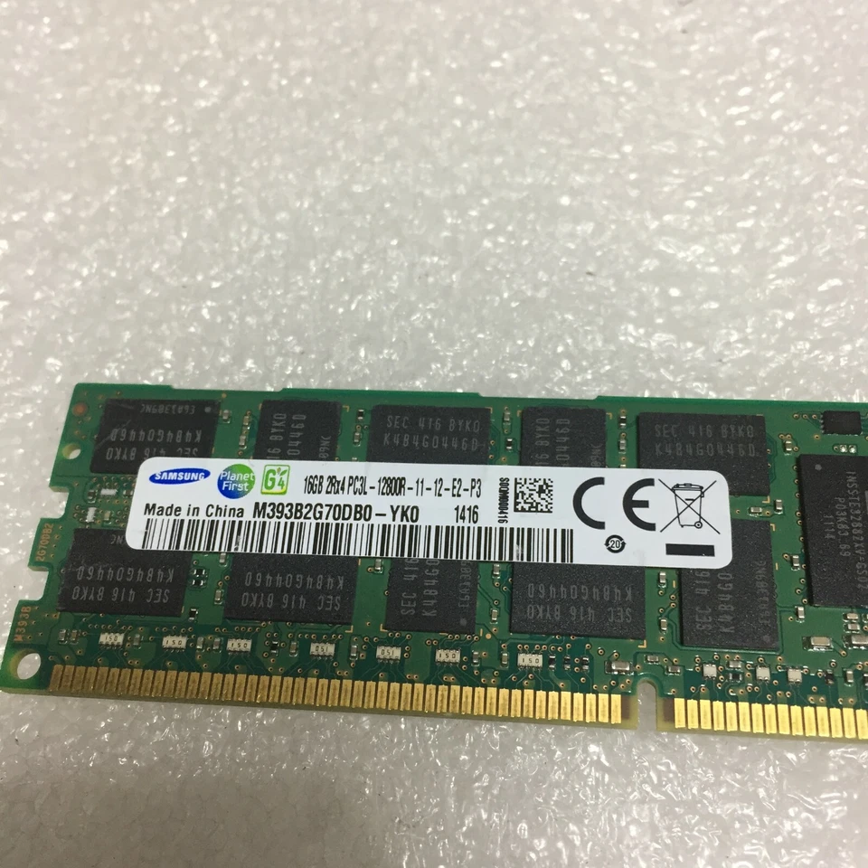 Samsung Cisco 64GB 4x16GB PC3L-12800R ECC Server RAM M393B2G70DB0-YK0 FREE S/H - Image 3 of 4
