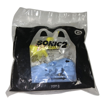 2022 McDonald's Sonic 2 The Hedgehog Super Sonic Surprise Toy Happy Meal NIP #8