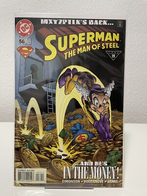 Superman The Man Of Steel #56 DC Comics US Comic Heft Top bagged and Boarded