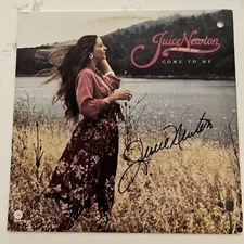 Juice Newton Autograph Signed #1 LP Album Record Come To Me JSA COA