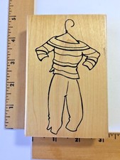 Stampendous Rubber Stamp - Capri Casual P100 - NEW