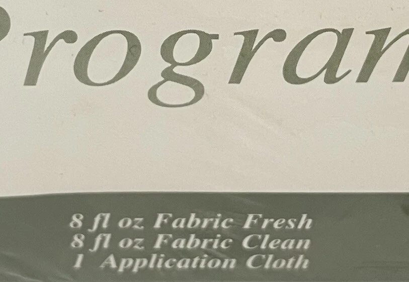 Stainsafe Inc Mathis Brothers Furniture Fabric Care Program Clean Refresh  New | eBay