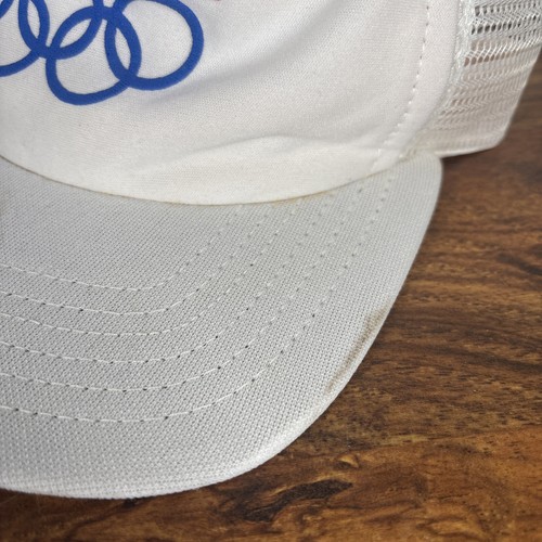 1988 USA Olympics Trucker Hat Snapback Cap Mesh Authentic Original Med/Large - Picture 2 of 10