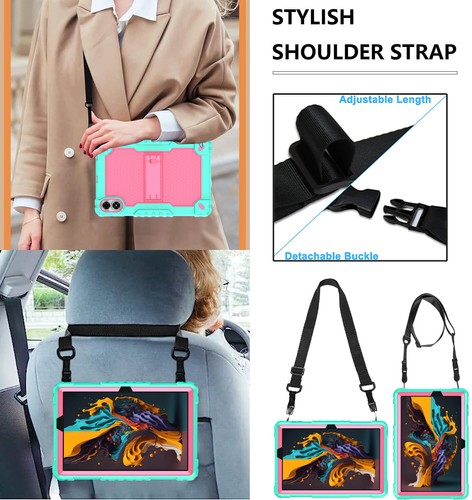 For UMIDIGI G1/G2/G3 2023 Heavy Duty Protective Case Kickstand shoulder Strap - Picture 33 of 34