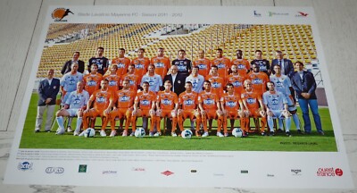 Poster Affiche Stade Lavallois, Saison 1985/86 - Page De Programme
