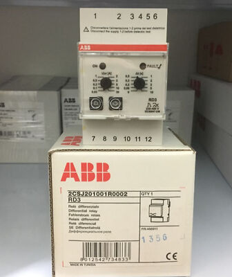 Abb Rd3 ABB Residual Current Monitor RD3 10114343 2CSJ201001R0002 | eBay