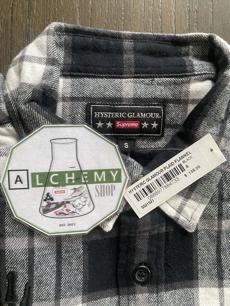 Supreme Hysteric Glamour Plaid Flannel Shirt, Size Small Supreme Hysteric Glamour Plaid Flannel Shirt, Size Small