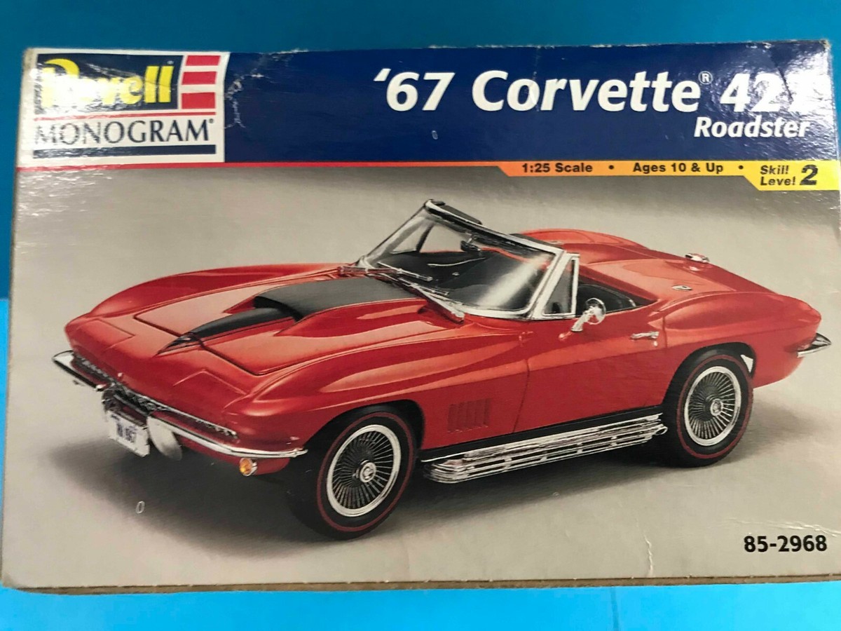 Revell Monogram, 67 Corvette 427 1/25 Kit 85-2968 | eBay