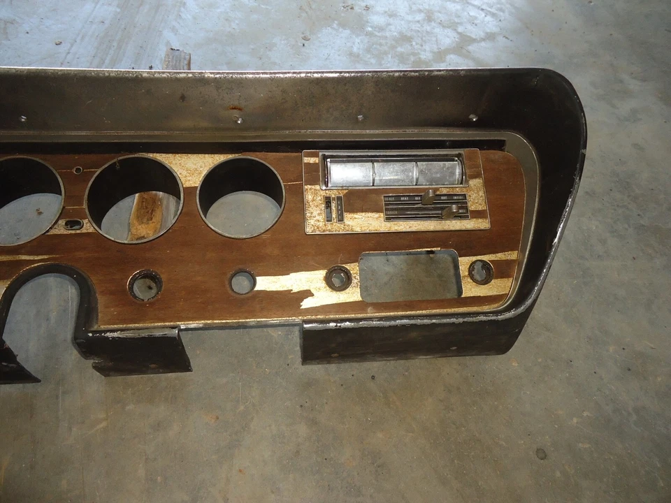 Pontiac Tempest Lemans GTO 1966 bisel de tablero y control de aire acondicionado Foto 3 de 4