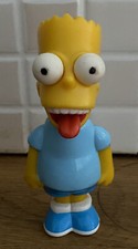 Figura de juguete Burger King Los Simpson 1998 de colección - BART - lengua de ojos pop out