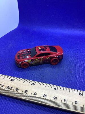 HOTWHEELS RED TEAM '12 2012 CHEVROLET CAMARO ZL MADE IN MALAYSIA
