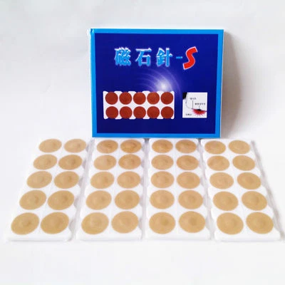GILWOO 10pcs Magnetic Acupressure Plaster Magnet Acupuncture Patch Anion Pain Relief