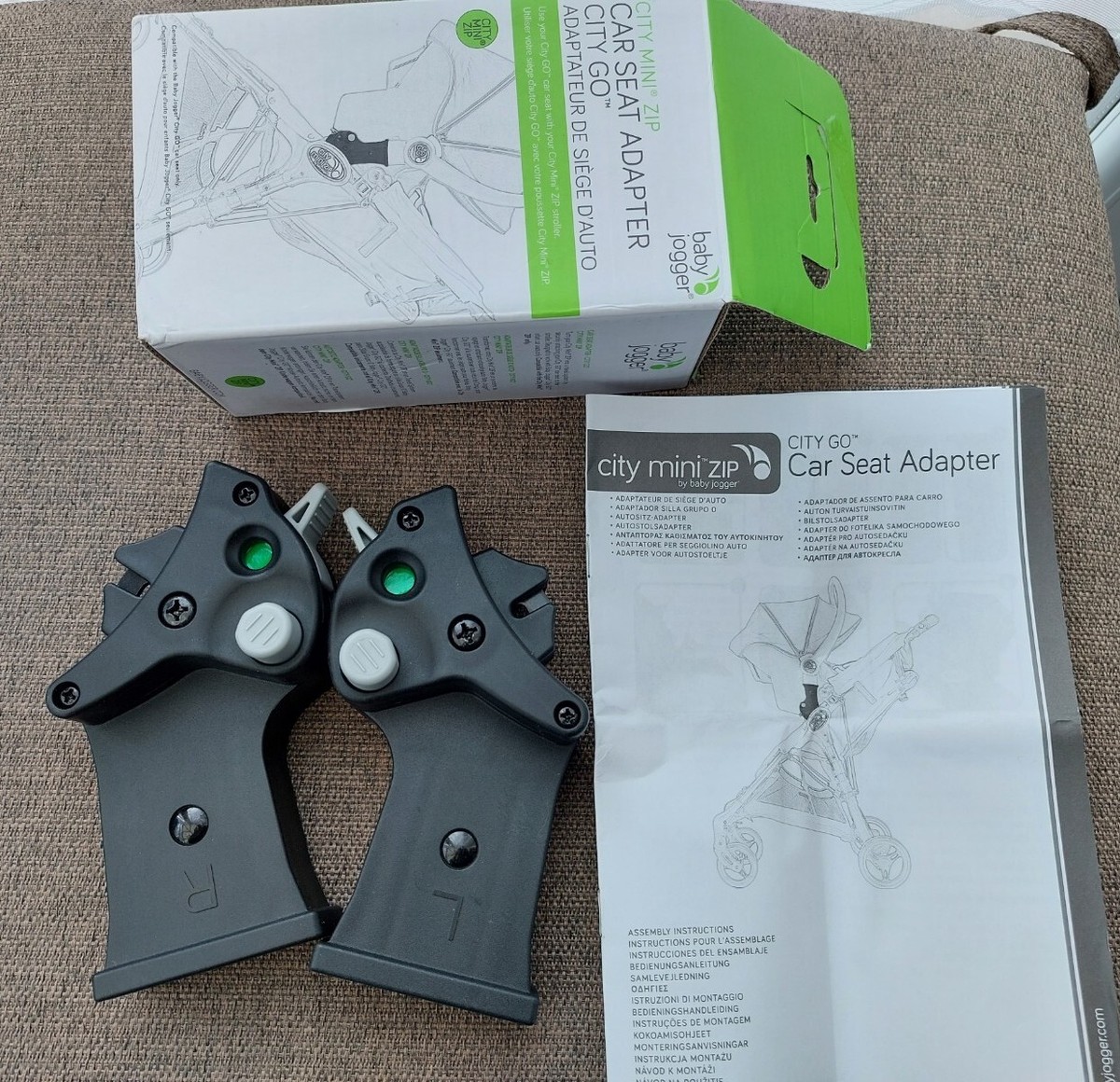 Baby Jogger Car Seat Adaptor to fit City Mini ZIP