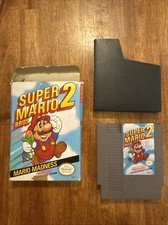 Super Mario Bros. 2 Nintendo NES, 1988 With Box, Game And Dust Sleeve