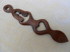 SMALL WOODEN WELSH LOVE SPOON