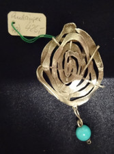 Silber Anhänger + Türkis Stein Kugel 925 Silber Kettenanhänger Kette NEU UNIKAT