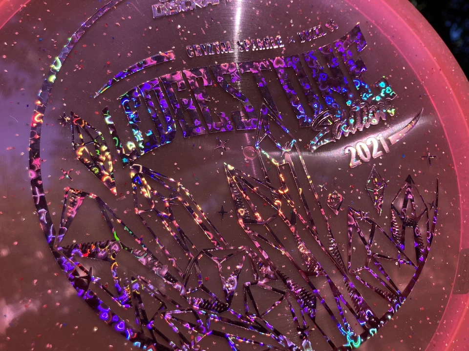 Ledgestone Cryztal Sparkle Buzzz SS-Pink w Pink Holographic Hearts Foil - Image 2 of 4