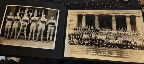 1919-21 Album fotografico Ohio Wesleyans & McKinley High School Ohio - Foto 11 di 24