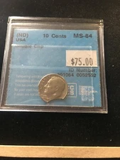 USA, Roosevelt ¢10 Cent, DOUBLE CLIP ERROR  #2552