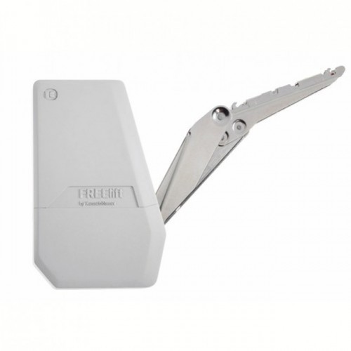 Ferrure de relevage Free Flap Mini A Kesseböhmer pour optimiser l'espace des petits meubles