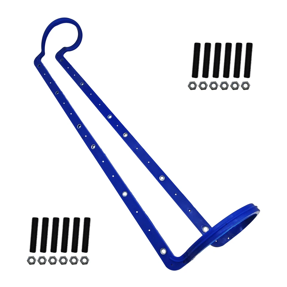 27293 Oil Pan Gasket Rubber w/Steel Core Ford Int/Powerstroke 7.3L T444E - Image 4 of 4