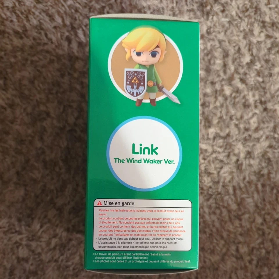 Figura de acción Good Smile The Legend of Zelda Wind Waker Link versión Nendoroid EZ Foto 4 de 4