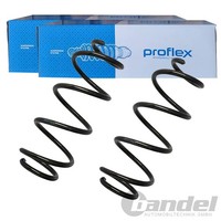 2X Proflex Fahrwerksfedern Vorne Passend FÜR Skoda Octavia Vw Eos Golf Jetta