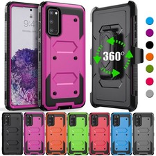 For Samsung Galaxy S20 Cell Phone Case Shockproof Hard Cover / Belt Clip Holster