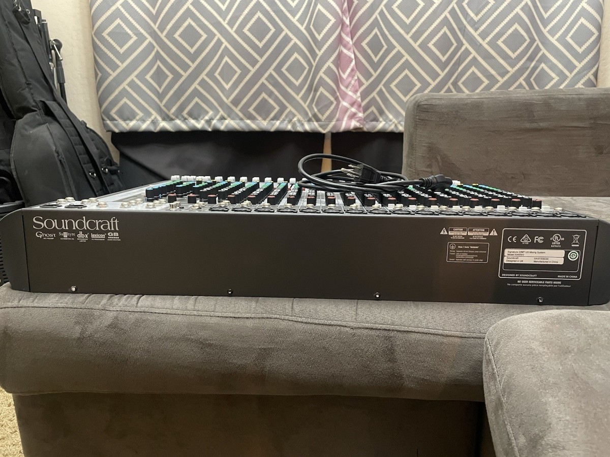 Soundcraft Signature 22MTK Studio Mixer for sale online | eBay