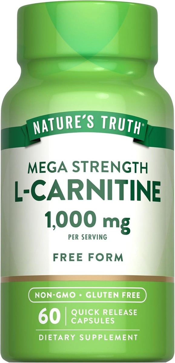 l carnitine used Acetyl L-Carnitine 1000 mg Tablets – High Strength, Focus, Energy, Brain  Support