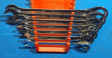 Blue Point 7pc Metric Reversible Ratcheting Combination Wrench Set 19mm-8mm